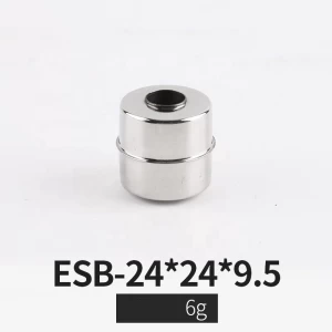 Cylinder model 316 Stainless steel  24*24MM magnetic float ball for float switch
