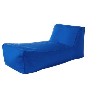 Dark Blue Anti UV Mildew Waterproof Swimming Pool Patio Garden Outdoor Sun Lounge Bed Bean Bag Furniture