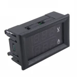 DC100V1Digital Voltmeter Ammeter Blue Red LED Amp Dual Digital Volt Meter Tester Gauge ammeter voltimetro amperimetro