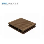 DE135-25 SH Hollow Composite Decking High environmental protection 135x25mm