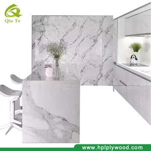 Decorative high-pressure laminates / hpl kitchen cabinet uv high glossy sheet