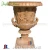 Import Decorative Marble Big Garden Flower Pots planters with pedestal from China