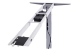 Desktop Table Writing Office Computer Desk PC Computer Desk Workstation PC Simple Design Modern with Bookshelf in Study Home OEM