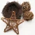 Import Dia10cm  Natural Handmade Rattan Star  for Home decoration from China
