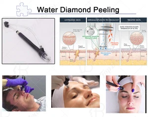 diamond peeling+oxygen spray anti-aging acne treatment microdermabrasion machine