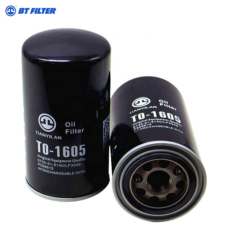 Buy Diesel Oil Filter 6735-51- 5140 Lf3349 Bt339 P558615 Of Komatsu ...