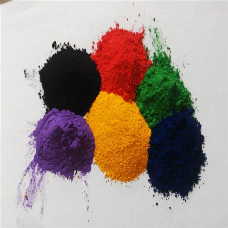 different color powder pigment iron oxide in high tint strength