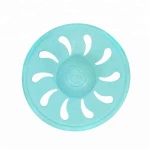 Direct Factory Durable 100% Soft Natural Non-toxic Tough Rubber Playing Training Disc With Squeaker Indestrutuble Flying Disc