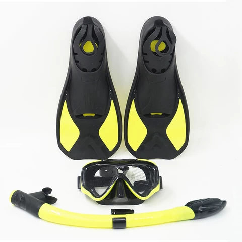 Diving Scuba Snorkel Mask Dry Top Snorkel Set