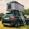 Diy Folding 4x4 Wd Suv pop-up open outdoor Canvas camping box fiberglass automatic hard shell roof top car rooftop tent for sale