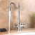 Import DOGO Classic European Style Purified 3 Way Tri-flow Kitchen Faucet Matt Black Drinking Water Mixer Tap 3-in-1 Taps from China