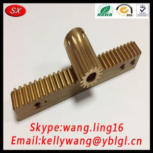 Dongguan Manufacturer Custom 45 Steel CNC Milling Tooth Gear Rack