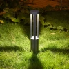 double arm aluminum led street garden light for