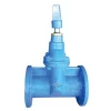 Double flanged cast iron manual gate valve price list handwheel wedge-type