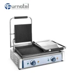 Double Head Industrial Commercial Grill Breakfast Sandwich Maker Electric