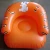 Import double inflatable football chair for kids and adults from China