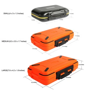 Double Layer Hard Plastic Fishing Box For Baits or Sinkers Lure Fishing Tackle Box Fly / Bass / Carp Fishing Accessories