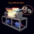 Double roller shaft shredder and crusher machine for plastic recycling