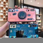 Drop Resistance Camera Design Slim TPU For iPhone Necklace Cell Phone Case With Shoulder Straps