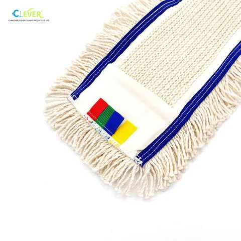 Dry And Wet Dual Use Flat Floor Mop Cotton Twist Ground Clever Mop Refill