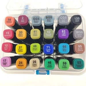 Dry Fast 168 Colors Permaenent Dual Tips Art Paint Markers