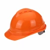 Durable Adjustable Blue Head Protection Safety Helmet Vented 4-Point Ratchet Suspension Cap Wide Brim Cautionary Red Hard Hat