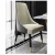 Import Durable cushion pu leather wooden luxury hotel dining chair elegant restaurant chairs from China