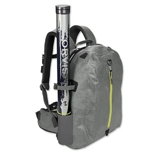 Durable large waterproof backpack storage fishing tackle rod bag