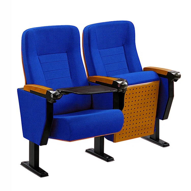 Durable theater furniture folding auditorium seating chair