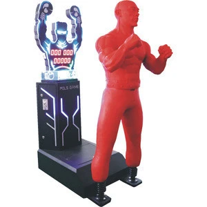 Dynamometry big punch boxing coin operated redemption arcade game machine