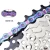 Import E-12S 1/2&quot; 3/32&quot; 116L 9s/10s/11s/12s Colorful Hollow Folding MTB Mountain Bicycle Chain Rainbow Bike Chain from China