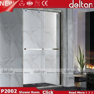 easy-clean surface shower cubicle sector/square/diamond/arc-shaped design shower bath screen