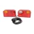 Import ECE stop tail indictor reverse number plate fog reflector trailer tail lights with 5 pin connector from China