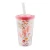 Import Eco-friendly 16oz 20oz drinking custom double wall plastic reusable milk tea cup bubble tea boba cups with straw from China