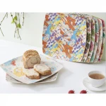 Eco-friendly Bamboo Fiber Big Plate Wholesale Dinner Plates