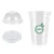 Import Eco Friendly Biodegradable Compost PLA Cup Plastic Cup Cold Drink Cup from China