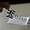 Eco-friendly outdoor quality excellent transfer&die cut car sticker