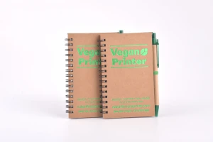 eco notebook with pen