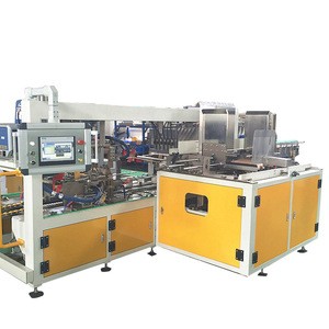 Electric Drive Carton Wraparound Packer For Packing Glass And PET Bottles