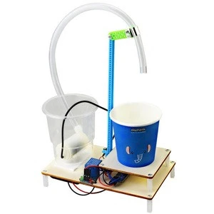 Electronic kit invention kids diy auto water dispenser  ingenious  innovative toys