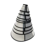 Elizabeth Circle Pet Protective Soft Clear Cone Not Block Vision Suitable Dog and Cat Pet Adjustable Lightweight Elizabethan