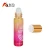 Import Empty round painted colorful 10ml glass oil perfume roll on bottle with gold color cap from China