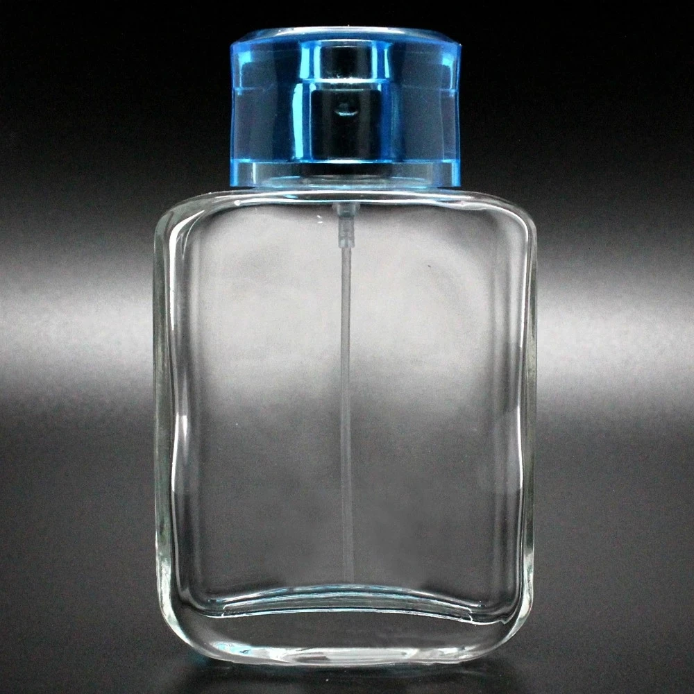 empty square perfume bottle 50ml manufacture