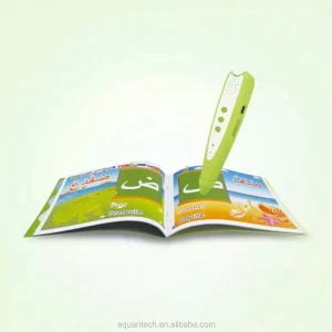 English Arabic French preschool educational toy/ reading pen with sound book