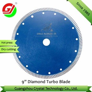 Europe quality 9 inch 230mm diamond cutting saw blades for sawing basalts