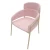 Import European style wholesale milk tea shop restaurant cafeteria gold metal tables and chairs from China