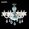 European Unique Design Angel Porcelain Lighting Chandelier For Home&Hotel/ Antique Floral Hollow Ceramic Pendent Lamp With Brass
