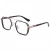 Import Excellent Quality Fashion Style Square Shape TR90+Metal Optical Eyeglasses Frame from China