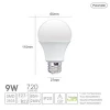 Factory 9W B22 E27 Light Led Bulbs Lamp A Series CE RoHS Lights For Home Raw Material Driver Low Prices Indoor Lighting