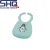 Import Factory Customized Cute Animal Food Waterproof silicone Big Pocket Baby Bib With Openning Food Catcher from China